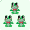 Ribbit Plush 3PCS