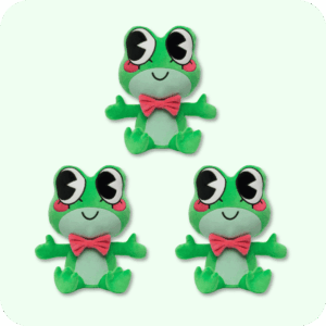 Ribbit Plush 3PCS
