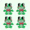 Ribbit Plush 4PCS